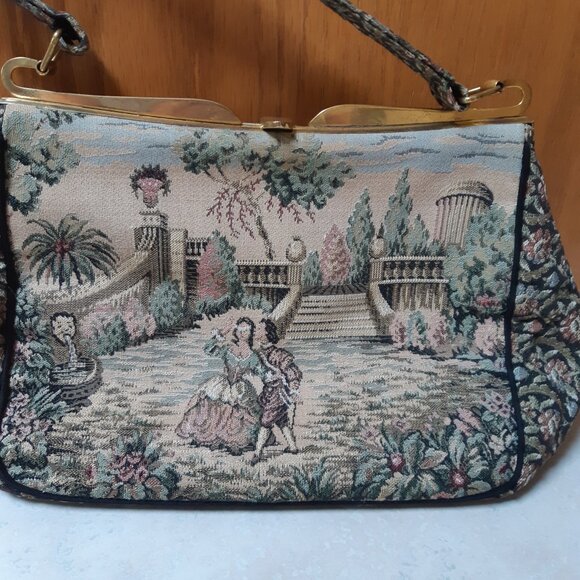 Vintage style Tapestry handbag - Picture 1 of 12